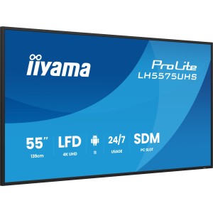 iiyama LH5575UHS-B2AG Écran d'affichage dynamique Écran pla | JDB-Info