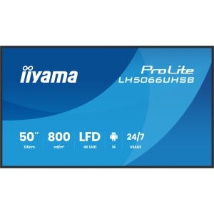 iiyama LH5066UHSB-B1AG Écran d'affichage dynamique Écran pl | JDB-Info