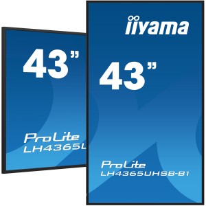 iiyama LH4365UHSB-B1 Écran d'affichage dynamique En forme d | JDB-Info