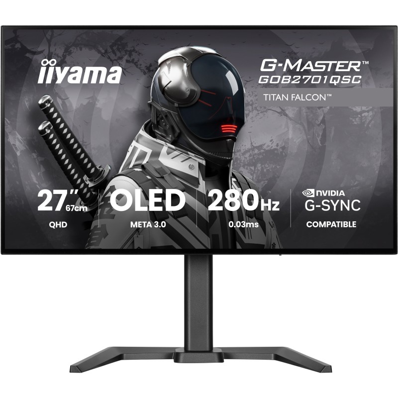 iiyama G-MASTER GOB2701QSC-B1 écran plat de PC 68,6 cm (27" | JDB-Info