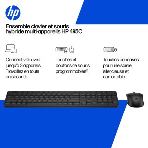 HP Multi-Device Dual-Mode Mouse and Keyboard Combo 495C cla | JDB-Info