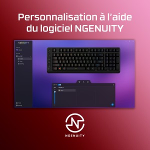 HyperX Eve 1800 clavier Gaming USB Noir | JDB-Info