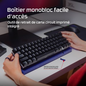 HyperX Origins 2 65 clavier Gaming USB Noir | JDB-Info