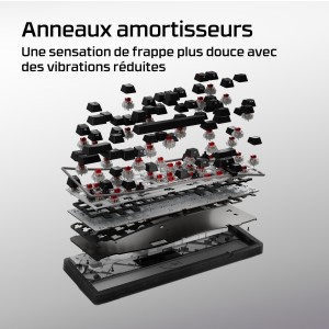 HyperX Origins 2 65 clavier Gaming USB Noir | JDB-Info