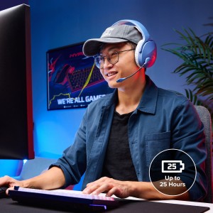 HyperX Cloud Jet Wireless Light Blue Gaming Headset Arceau | JDB-Info