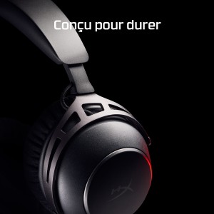 HyperX Cloud Alpha 2 Arceau Gaming Bluetooth Noir | JDB-Info