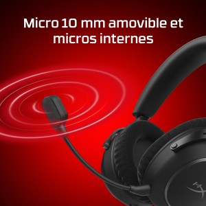 HyperX Cloud Alpha 2 Arceau Gaming Bluetooth Noir | JDB-Info