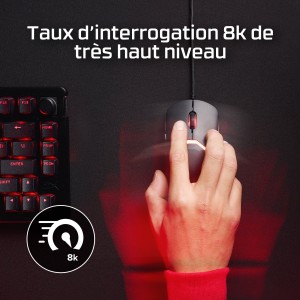 HyperX Pulsefire Saga Wired Gaming Mouse souris Ambidextre | JDB-Info