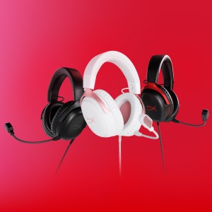 HyperX Cloud III White/Pink Gaming Headset Avec fil Arceau | JDB-Info