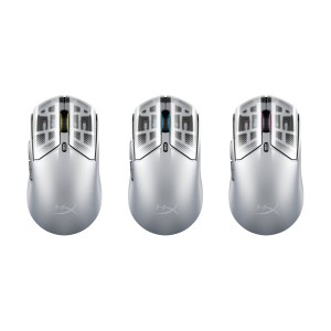 HyperX Pulsefire Haste 2 S Wireless Silver Gaming Mouse sou | JDB-Info