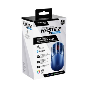 HyperX Pulsefire Haste 2 S Wireless Navy Gaming Mouse souri | JDB-Info