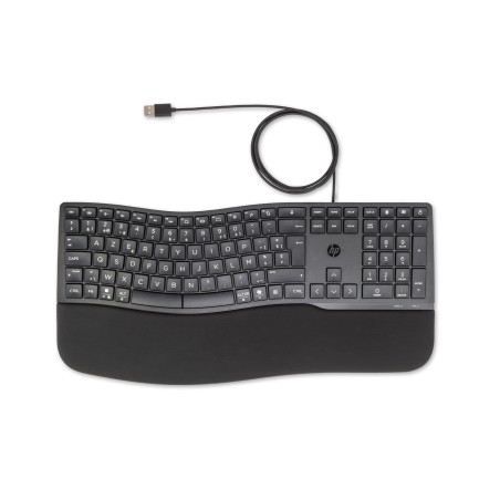 HP 480 Comfort Wired Keyboard clavier Maison USB AZERTY Bel | JDB-Info