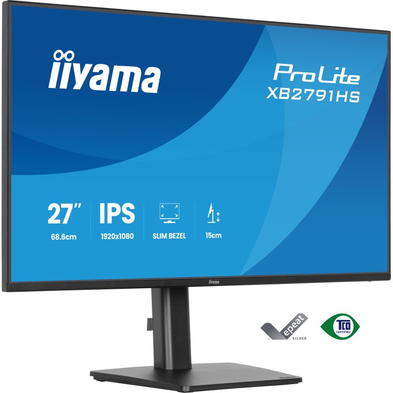 iiyama ProLite XB2791HS-B1 écran plat de PC 68,6 cm (27") 1 | JDB-Info