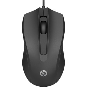 HP Wired Mouse 100 souris Bureau Ambidextre USB Type-A Opti | JDB-Info