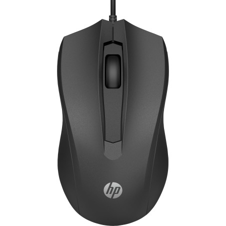 HP Wired Mouse 100 souris Bureau Ambidextre USB Type-A Opti | JDB-Info
