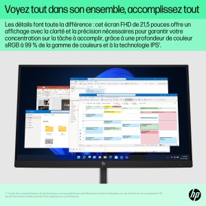 HP E-Series E22 G5 FHD Monitor écran plat de PC 54,6 cm (21 | JDB-Info