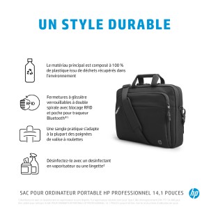 HP Professional 14.1 Laptop Bag 35,8 cm (14.1") Sac Messeng | JDB-Info