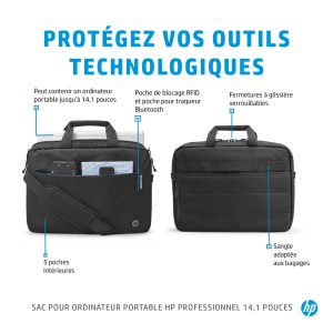 HP Professional 14.1 Laptop Bag 35,8 cm (14.1") Sac Messeng | JDB-Info