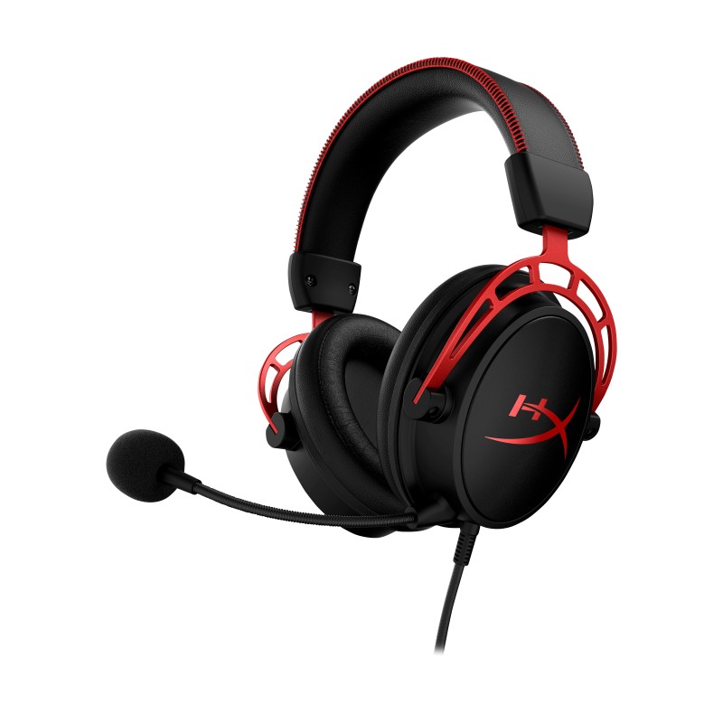 HyperX Cloud Alpha - Gaming Headset (Black-Red) (HX-HSCA-RD | JDB-Info