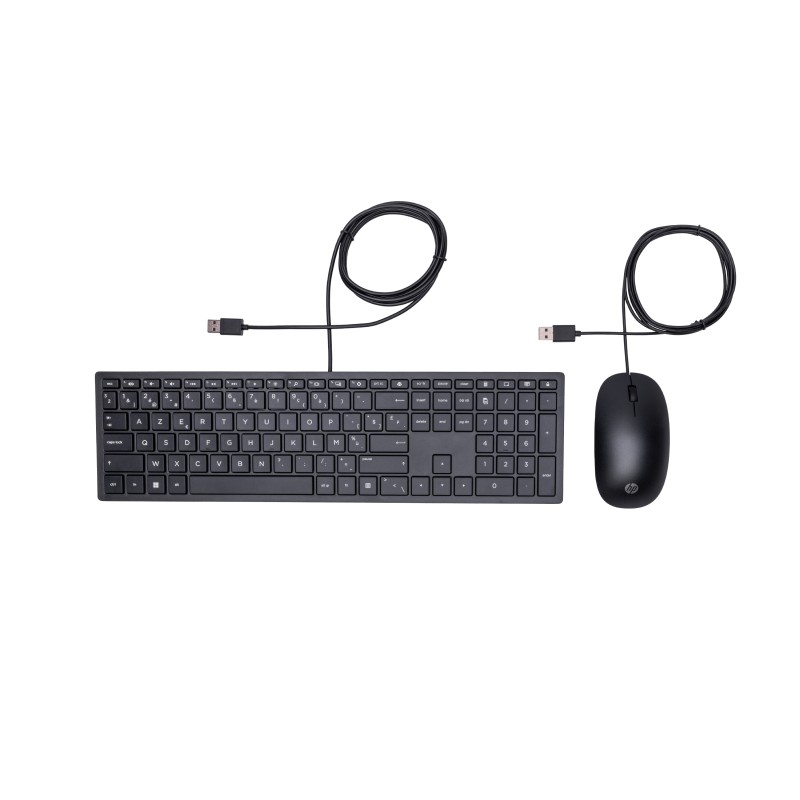 HP Pavilion Wired Keyboard and Mouse 400 clavier Souris inc | JDB-Info