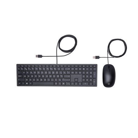 HP Pavilion Wired Keyboard and Mouse 400 clavier Souris inc | JDB-Info
