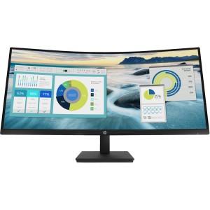 HP P34hc G4 WQHD USB-C Curved Monitor écran plat de PC 86,4 | JDB-Info