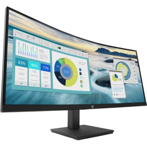 HP P34hc G4 WQHD USB-C Curved Monitor écran plat de PC 86,4 | JDB-Info
