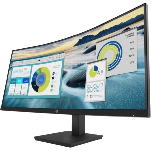 HP P34hc G4 WQHD USB-C Curved Monitor écran plat de PC 86,4 | JDB-Info