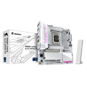GIGABYTE B860M AORUS ELITE WF6E ICE Intel B860 LGA 1851 (So | JDB-Info