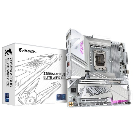 GIGABYTE Z890M AORUS ELITE WIFI7 ICE Intel Z890 LGA 1851 (S | JDB-Info