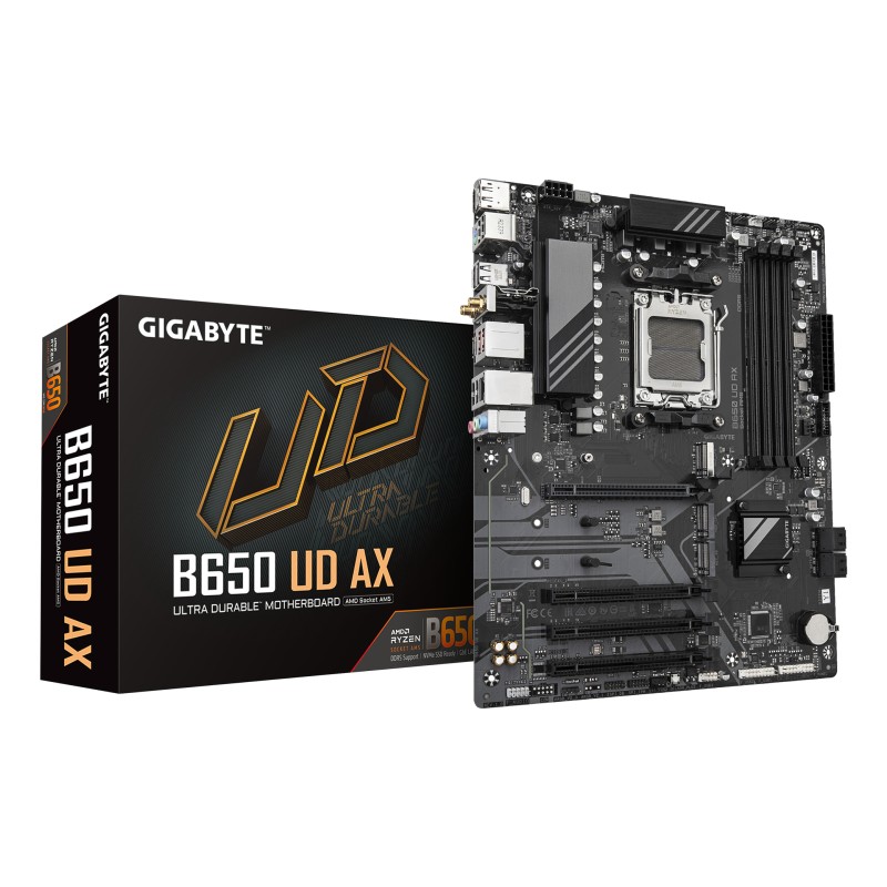 GIGABYTE B650 UD AX carte mère AMD B650 Emplacement AM5 ATX | JDB-Info