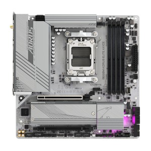 GIGABYTE B650M AORUS ELITE AX ICE carte mère AMD B650 Empla | JDB-Info