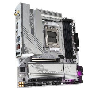 GIGABYTE B650M AORUS ELITE AX ICE carte mère AMD B650 Empla | JDB-Info