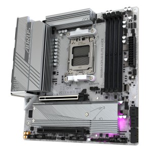 GIGABYTE B650M AORUS ELITE AX ICE carte mère AMD B650 Empla | JDB-Info
