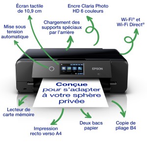 Epson XP-980 Jet d'encre A3 5760 x 1440 DPI 28 ppm Wifi | JDB-Info