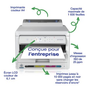Epson WorkForce Pro WF-C5390DW imprimante jets d'encres Cou | JDB-Info