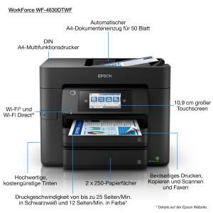 Epson WorkForce Pro WF-4830DTWF | JDB-Info