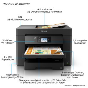 Epson WorkForce WF-7830DTWF | JDB-Info
