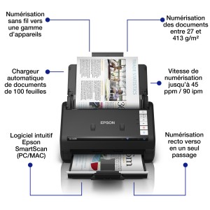 Epson WorkForce ES-550W | JDB-Info