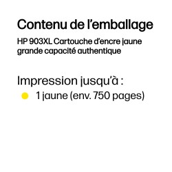 HP 903XL Cartouche d’encre jaune grande capacité authentiqu | JDB-Info