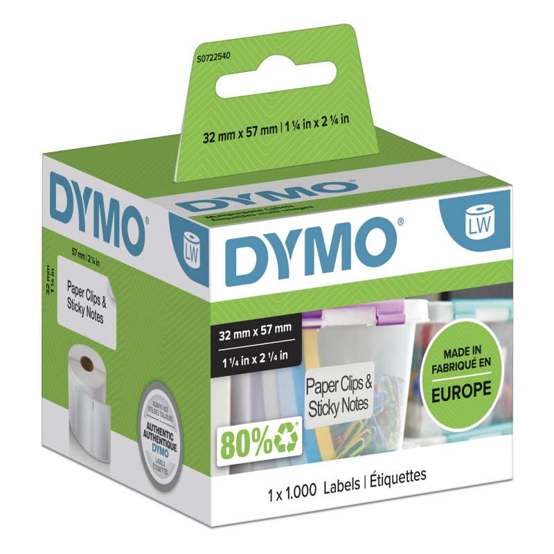 DYMO LW - Multi-Purpose Labels - 32 x 57 mm - S0722540 Blan | JDB-Info