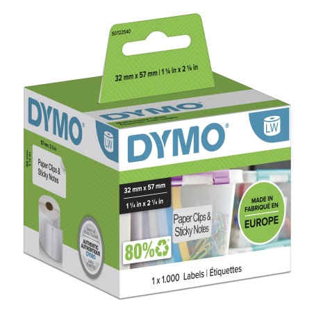 DYMO LW - Multi-Purpose Labels - 32 x 57 mm - S0722540 Blan | JDB-Info