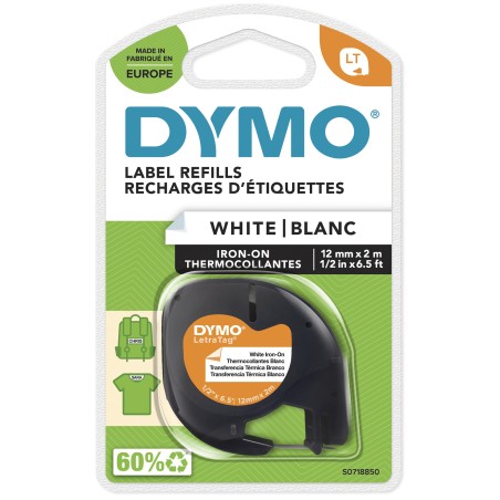 DYMO S0718850 ruban d'étiquette Noir sur blanc | JDB-Info