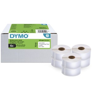 DYMO LW - Multi-Purpose Labels - 32 x 57 mm - 2093094 Blanc | JDB-Info