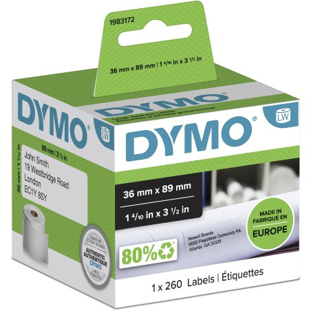 DYMO 1983172 étiquette à imprimer Blanc Imprimante d'étique | JDB-Info