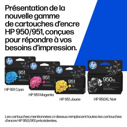 HP Cartouche authentique d'encre jaune 951 | JDB-Info