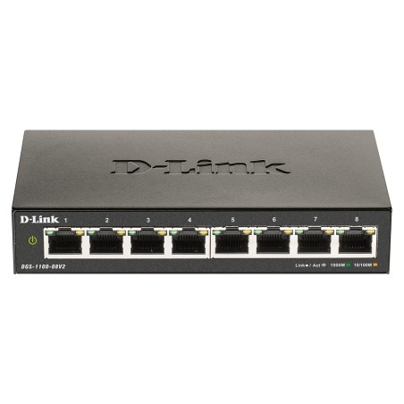 D-Link DGS-1100-08V2 Géré L2 Gigabit Ethernet (10/100/1000) | JDB-Info
