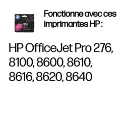 HP Cartouche authentique d'encre magenta 951 | JDB-Info