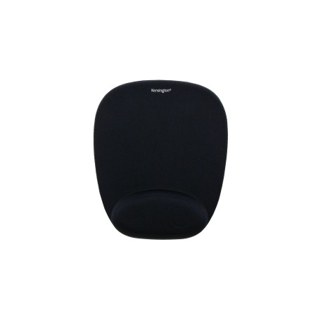 Kensington Tapis de souris noir en mousse, repose-poignets | JDB-Info
