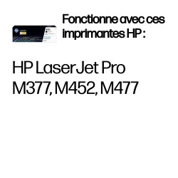 HP 410X toner LaserJet noir grande capacité authentique | JDB-Info